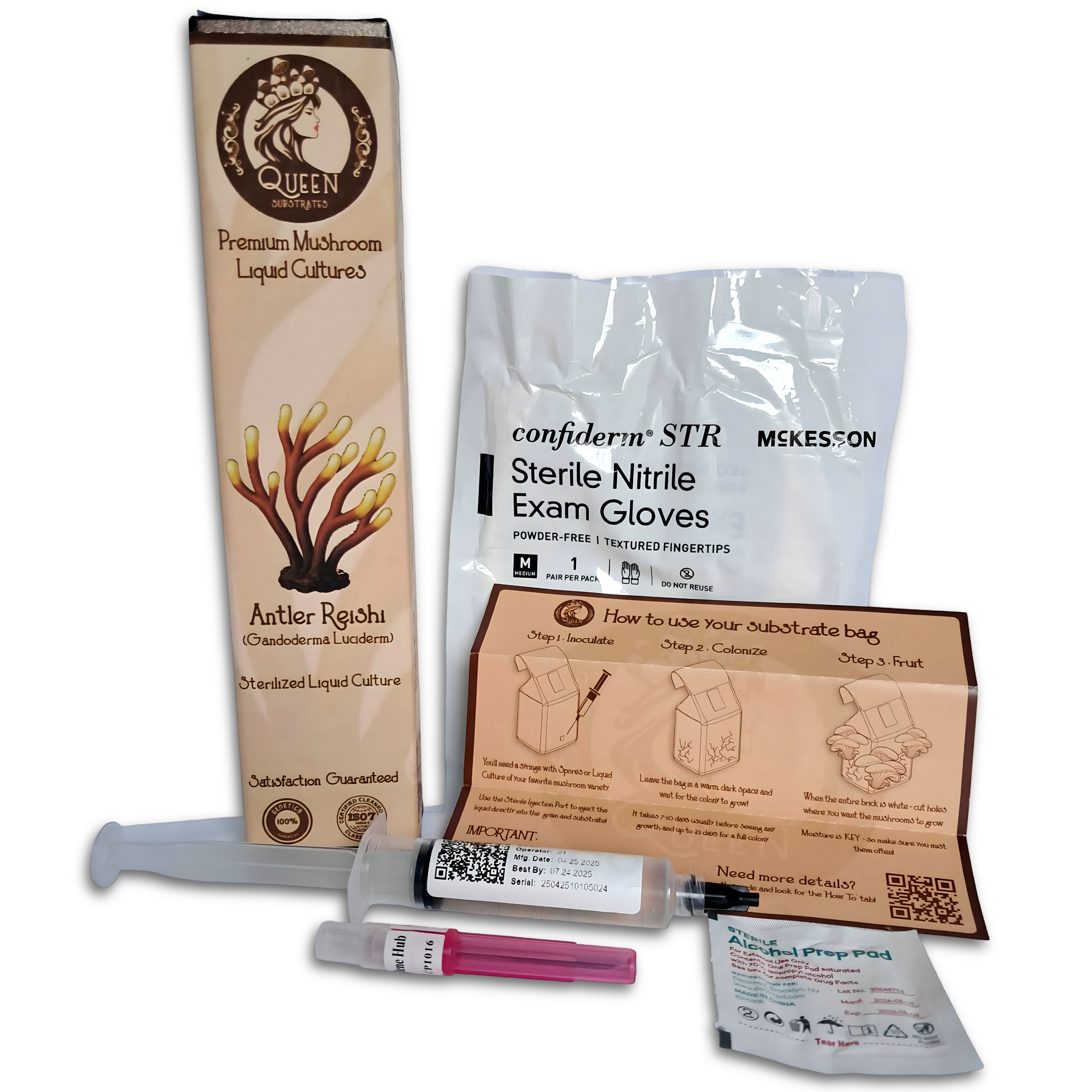 Antler Reishi | 3LB | All-In-One Mushroom Grow Kit