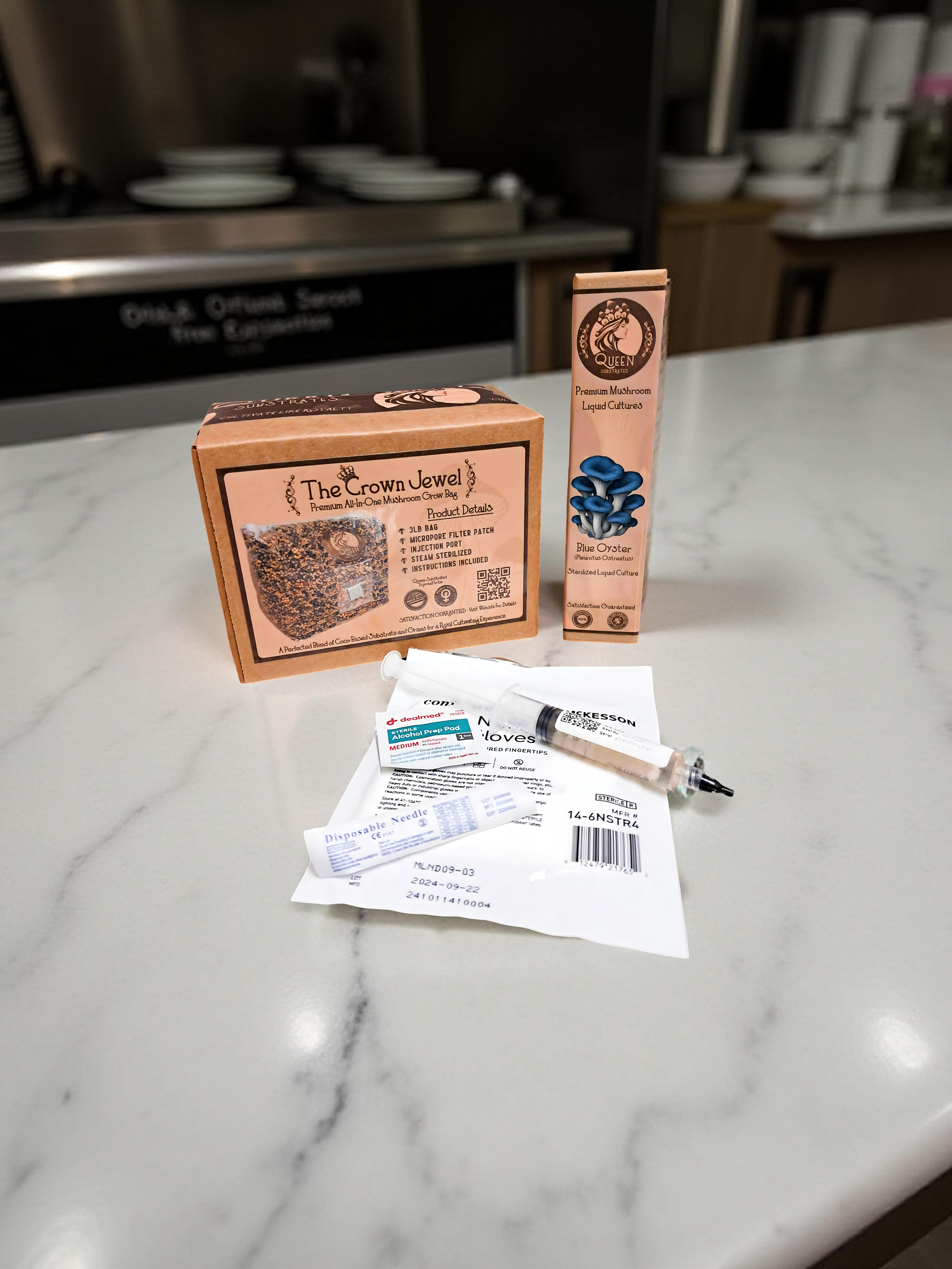 Blue Oyster | 3LB | All-In-One Mushroom Grow Kit