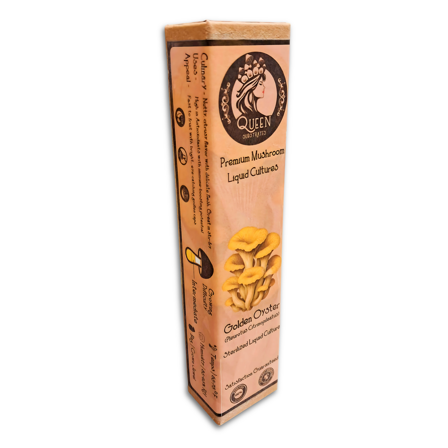 Golden Oyster | 10ML | Gourmet Mushroom Liquid Culture