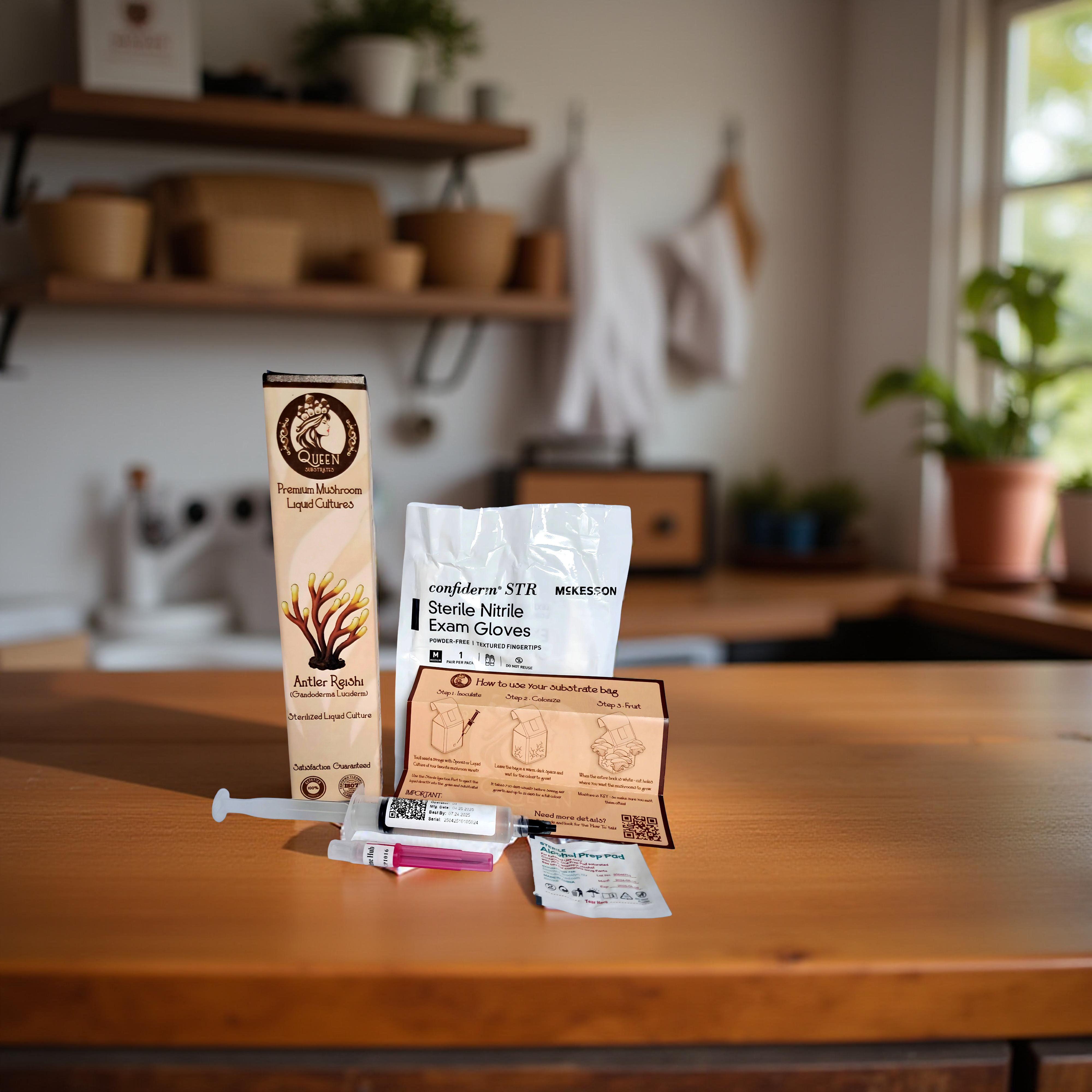 Antler Reishi | 10ML | Gourmet Mushroom Liquid Culture