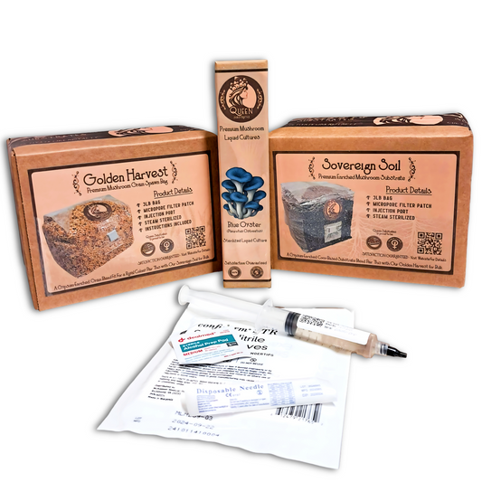 Blue Oyster | 6LB | Bulk Mushroom Grow Kit