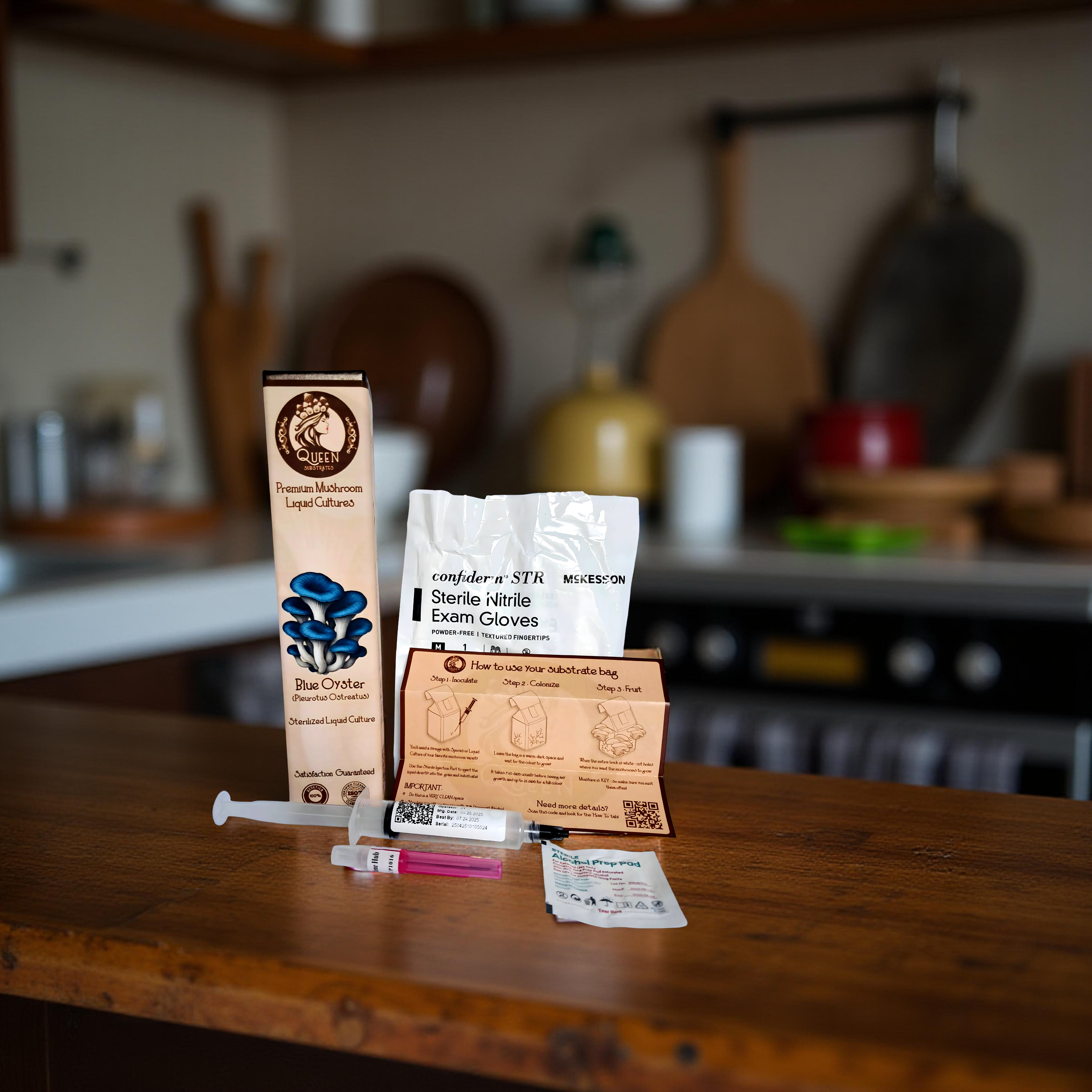 Blue Oyster | 10ML | Gourmet Mushroom Liquid Culture