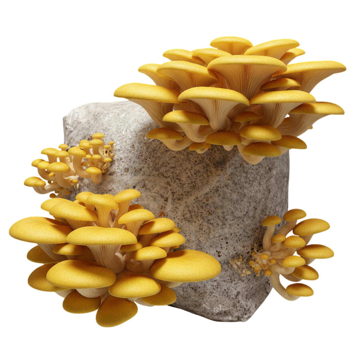 Golden Oyster | 3LB | Pre-Inoculated Bag