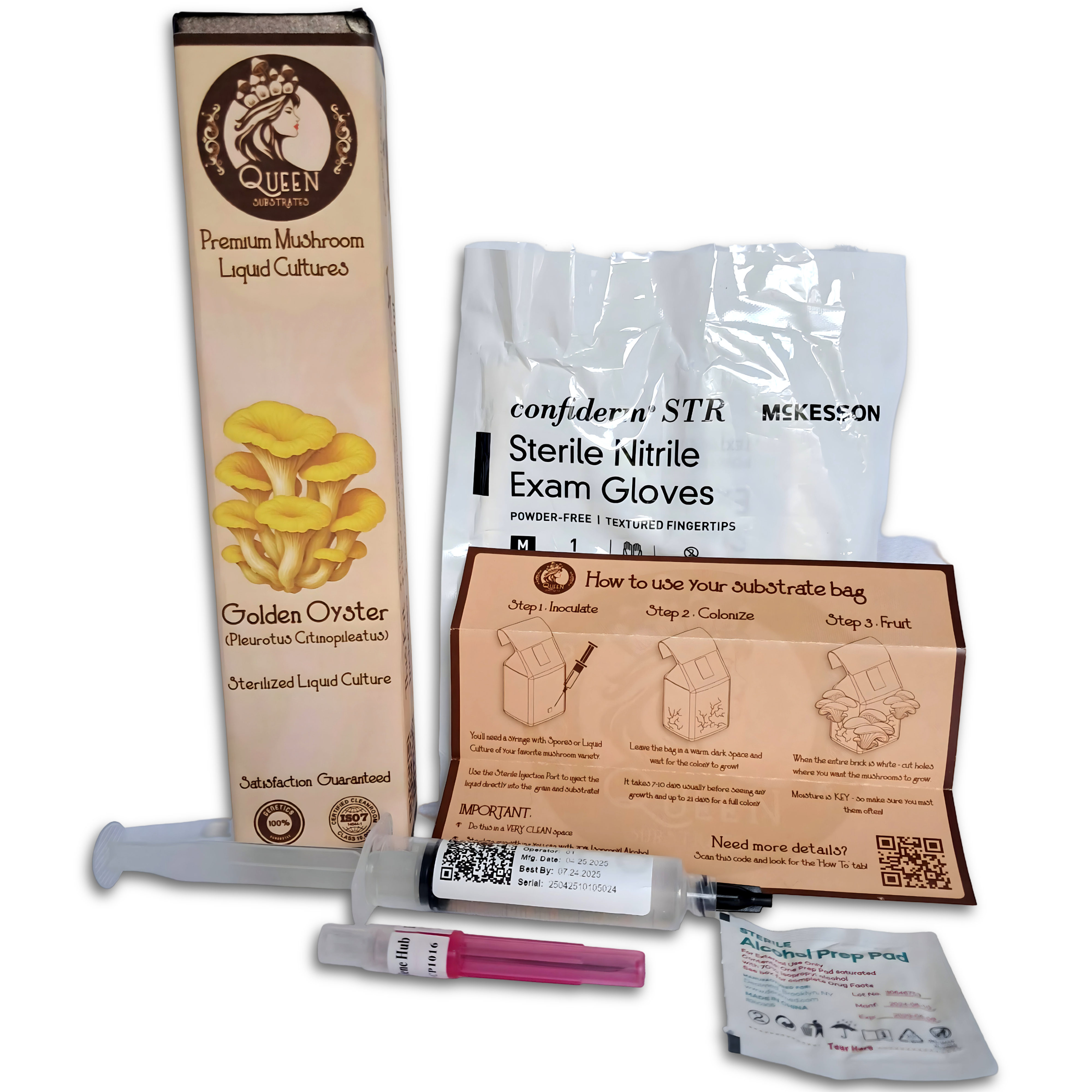 Golden Oyster | 10ML | Gourmet Mushroom Liquid Culture