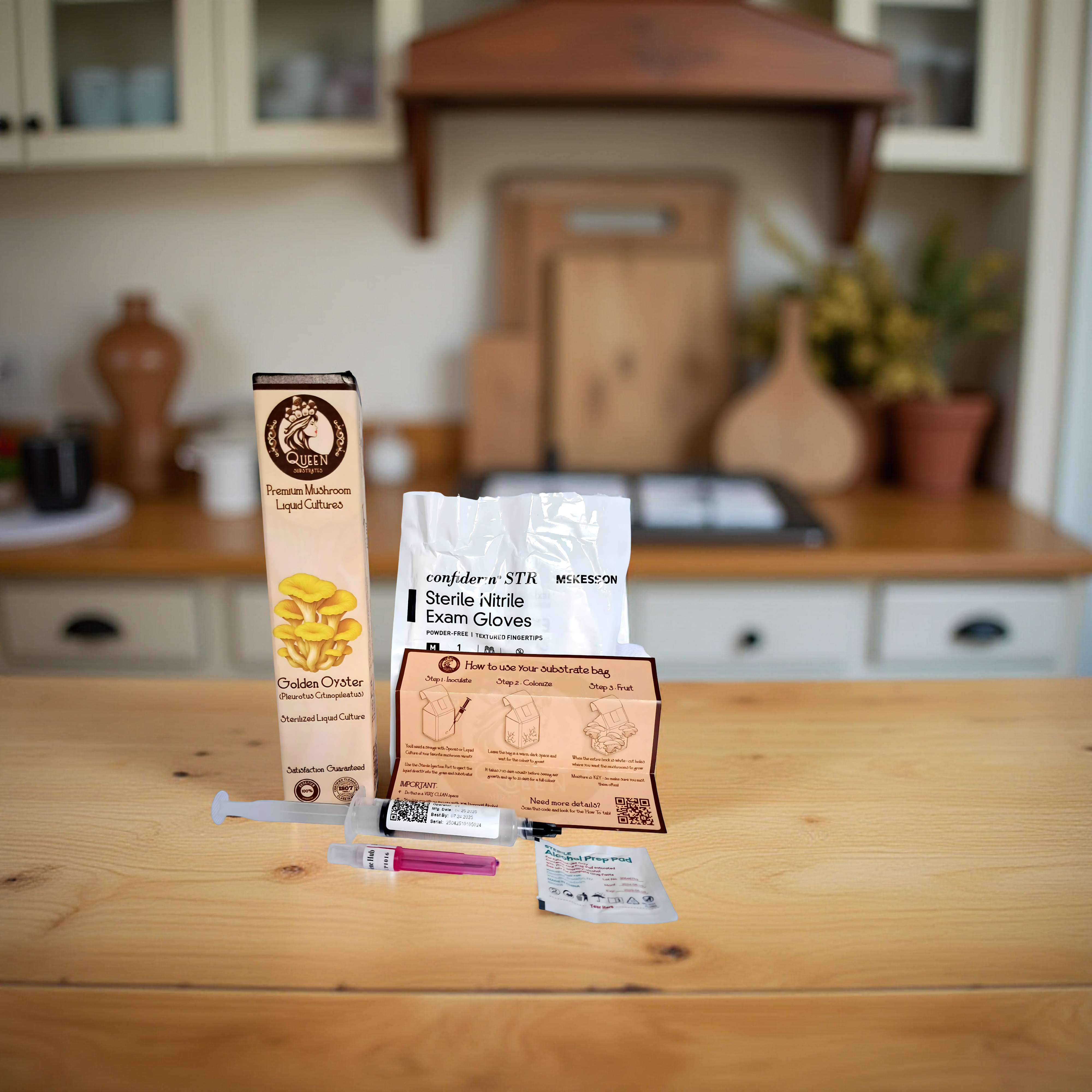 Golden Oyster | 10ML | Gourmet Mushroom Liquid Culture