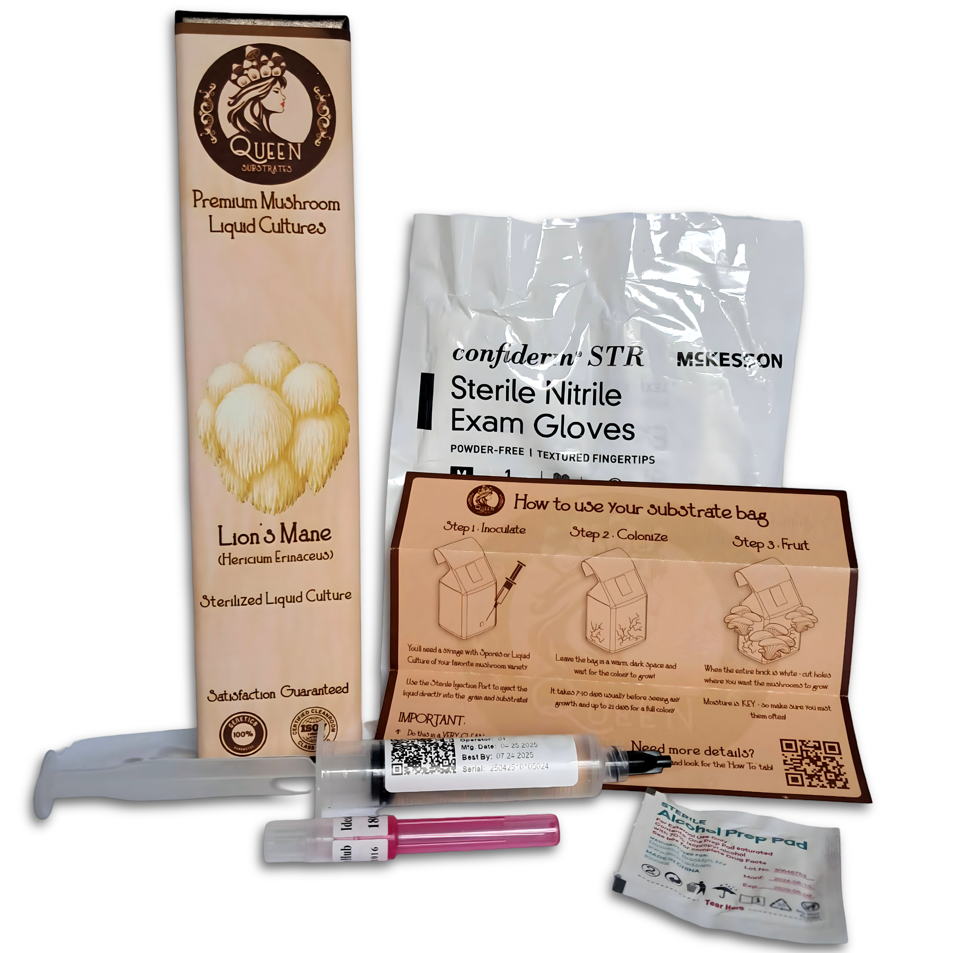 Lion's Mane | 10ML | Gourmet Mushroom Liquid Culture