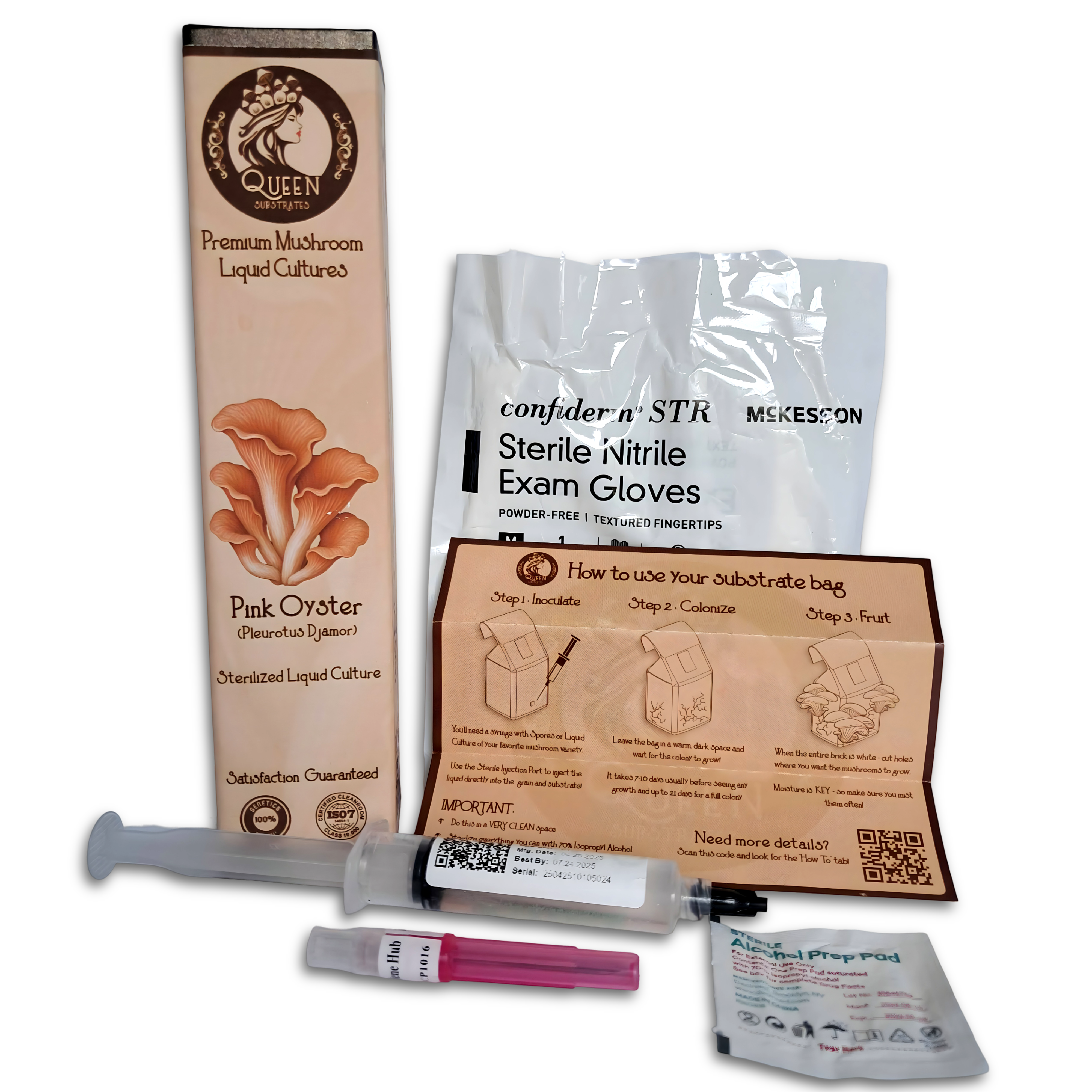 Pink Oyster | 10ML | Gourmet Mushroom Liquid Culture