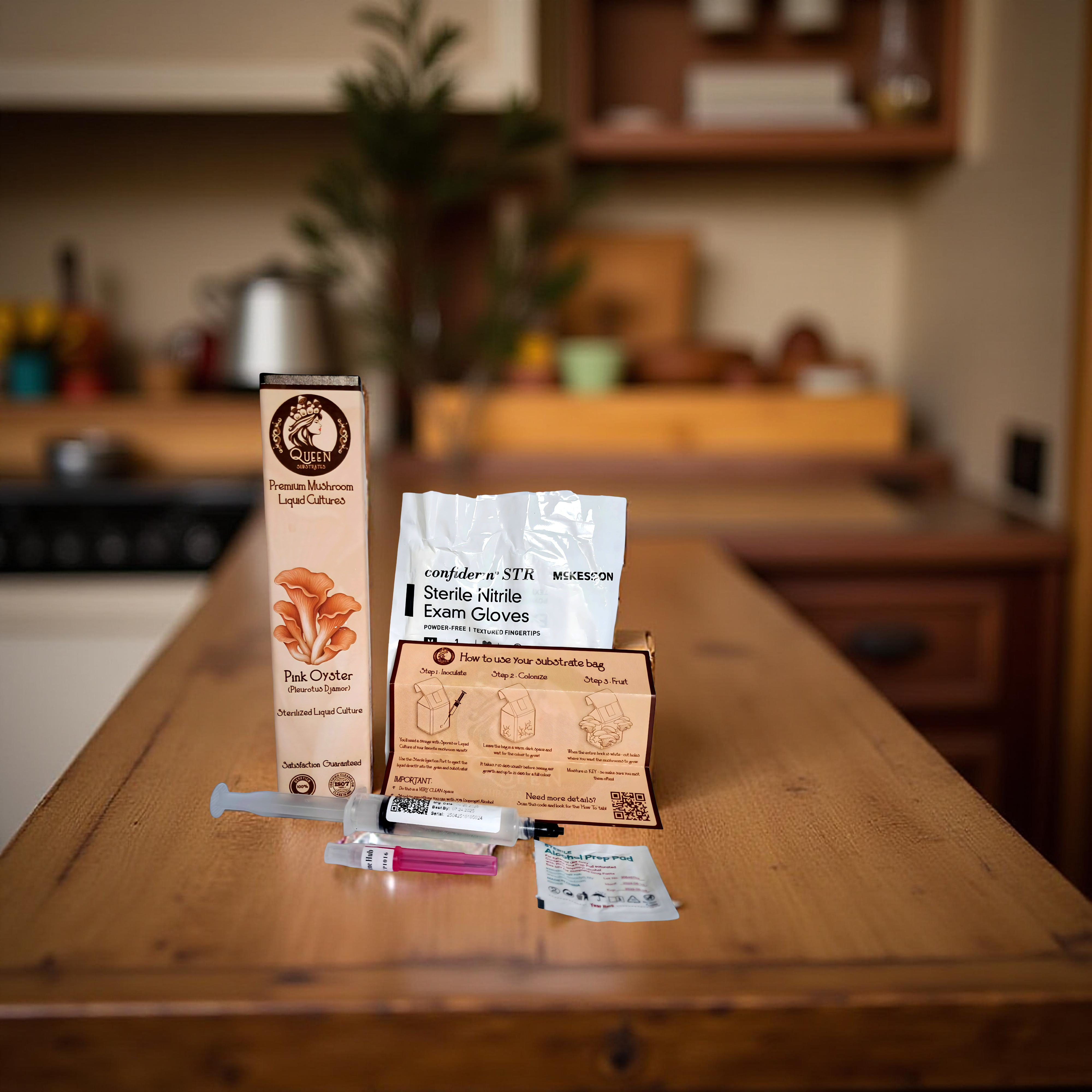 Pink Oyster | 10ML | Gourmet Mushroom Liquid Culture